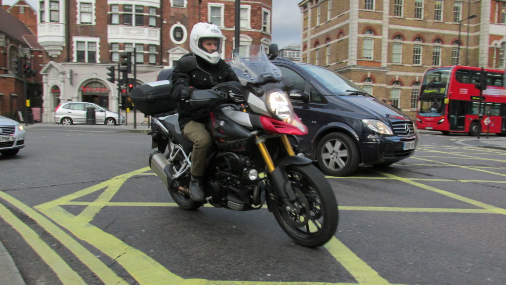 Motorcycle filtering